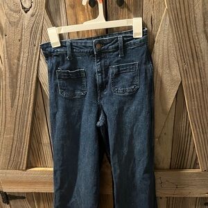 Old Navy Dark Blue Straight Jeans